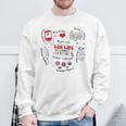 Lab Life Retro Lab Week 2024 Sweatshirt Gifts for Old Men