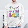 Lab Week 2024 Laboratory Tech Medical Technician Scientist Sweatshirt Gifts for Old Men