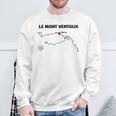 Le Mont Ventoux Serpentines France Cycling Sweatshirt Geschenke für alte Männer