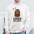 Leben Am Limit Schaumkiss Schokokiss Indian Gray S Sweatshirt Geschenke für alte Männer