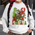 Louisiana Cajun Christmas Crawfish Pelican Alligator Xmas Sweatshirt Gifts for Old Men