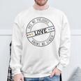 Love Has No Prejudice Love Knows No Gender Lgbt Lgbtq Queer Sweatshirt Gifts for Old Men