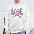 Love Patient Care Technician Pct Nurse Sweatshirt Gifts for Old Men