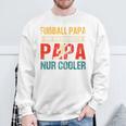 Lustiges Fußball Papa Perfekte Für Fußballliebhaberatertag Raglan Sweatshirt Geschenke für alte Männer