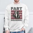 Lustiges Stinktier Furz Eichhörnchen Sweatshirt Geschenke für alte Männer