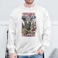 Master Baiterintage Bass Fishing Angler Sweatshirt Geschenke für alte Männer