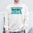 Maturafeier Maturareise Maturaparty Matura Bestanden 2024 Sweatshirt Geschenke für alte Männer