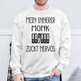 Mein Innerer Monk Zuckt Nervös Sweatshirt Geschenke für alte Männer