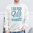 Men's Matching Couple Easter Husband I Am Her Bunny Sweatshirt Gifts for Old Men