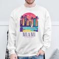 Miami Floridaintage Retro Usa America Souvenir Sweatshirt Geschenke für alte Männer