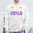 I Am A Military Child Purple Up For Military Child Month Sweatshirt Gifts for Old Men