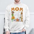 Mom Of The Wild And Three 3 Birthday Zoo Theme Safari Jungle Sweatshirt Gifts for Old Men