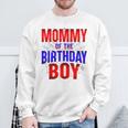 Mommy Of The Birthday Spider Web Boy Family Matching Sweatshirt Gifts for Old Men