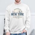 New York Estados Unidos Estilo Retrointage Nueva York Camisa de entrenamiento Regalos para ancianos