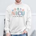 Nicu Ocean Sea Animals Neonatal Intensive Care Unit Nurse Sweatshirt Gifts for Old Men