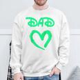 Papa Bester Dad Auf Der Welt Raglan Sweatshirt Geschenke für alte Männer