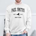 Paul Smiths New York Ny Vintage Athletic Black Sports Sweatshirt Gifts for Old Men