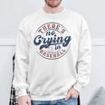 There Is No Crying In Baseball Game Day Baseball Sweatshirt Gifts for Old Men