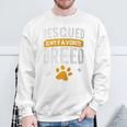 Rescued Is My Favorite Breed Animal Rescue Foster Sweatshirt Gifts for Old Men