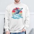 Retro Whale Sweatshirt Geschenke für alte Männer