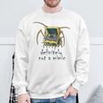 Roleplaying Meme Rpg Mimic Meme Joke Creature Illustration Sweatshirt Gifts for Old Men