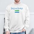 Sierra Leone Sierra Leone Flag Vintage Sweatshirt Gifts for Old Men