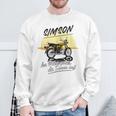 Simson Im Osten Geht Die Sonne Auf Gray Sweatshirt Geschenke für alte Männer