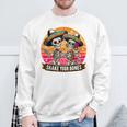 Skeleton Cinco De Mayo Mexican Dancing Couple Vintage Sweatshirt Gifts for Old Men