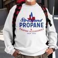 Strickland Propane Taste The Meat Not The Heat Sweatshirt Gifts for Old Men