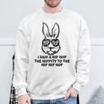 Sunglasses Bunny Hip Hop Hippity Easter & Boys Sweatshirt Gifts for Old Men
