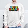 Super Daddio Video Game Father's Day Sweatshirt Gifts for Old Men