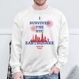 I Survived The Nyc Earthquake Sweatshirt Gifts for Old Men