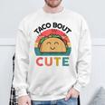 Tacos Tuesday Baby Toddler Taco Bout Cute Mexican Food Sweatshirt Gifts for Old Men