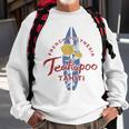 Tahiti Teahupoo Surfing French Polynesian Vintage Sweatshirt Gifts for Old Men