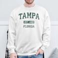 Tampa Florida Fl Vintage Athletic Sports Sweatshirt Gifts for Old Men