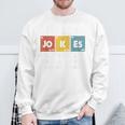 I Tell Jokes Dad Periodically But Only When I'm My Elemen Sweatshirt Gifts for Old Men