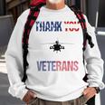 Thank You Veteran Day Dd 214 American Army Flag 2018 Sweatshirt Gifts for Old Men
