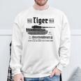 Tiger Panzer Pzkpfwi World War 2Intage Sweatshirt Geschenke für alte Männer