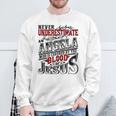 Never Underestimate Angela Family Name Sweatshirt Gifts for Old Men