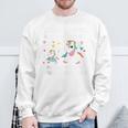 Unicorn Fatherhood Unicorns Wardrobe Fathers Day Sweatshirt Gifts for Old Men