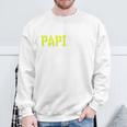 Unser Papitänater Papa Kapitänatertag Seefahrt Humor Sweatshirt Geschenke für alte Männer