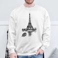 Vintage Paris Eiffel Tower Sweatshirt Geschenke für alte Männer