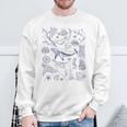 Vintage Retro Sea Animal Natural Ocean Sea Life 2024 Apparel Sweatshirt Gifts for Old Men