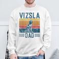Vizsla Dad Vintage Hungarian Vorstehung Dog Vizsla Dad Sweatshirt Geschenke für alte Männer