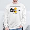 Whisper Words Of Wisdom Let-It Be Guitar Lake Shadow Sweatshirt Gifts for Old Men