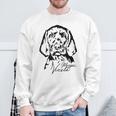 Wirehaar Magyarizsla Portrait Dog Sweatshirt Geschenke für alte Männer