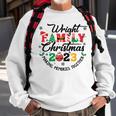 Wright Family Name Christmas Matching Surname Xmas Sweatshirt Gifts for Old Men