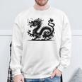 Year Of The Dragon Chinese New Year Zodiac Sweatshirt Gifts for Old Men