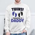 Zwillinge Gefördert Zu Papa Zwilling Sweatshirt Geschenke für alte Männer