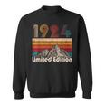 100 Years Old Vintage 1924 Limited Edition 100Th Birthday Sweatshirt